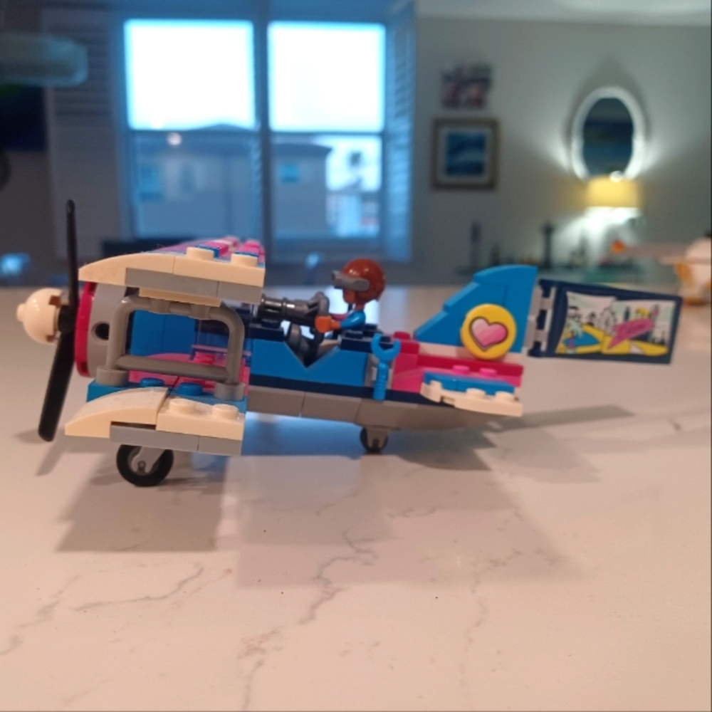 LEGO banner tower airplane